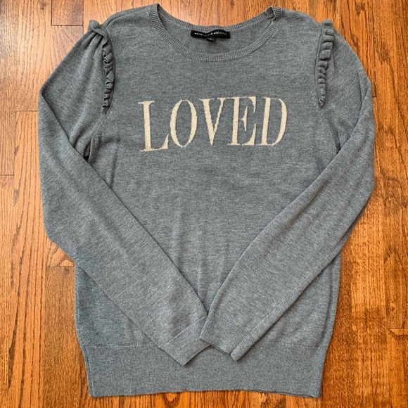 White House Black Market LOVED sweater - Picture 3 of 10